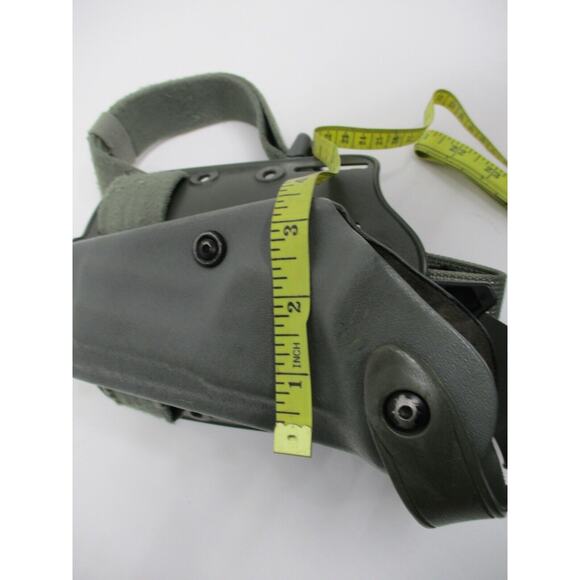 SAFARILAND Drop Leg Holster & Shroud Gray 6005-73 Fits Beretta 92 Right Hand - Picture 8 of 8